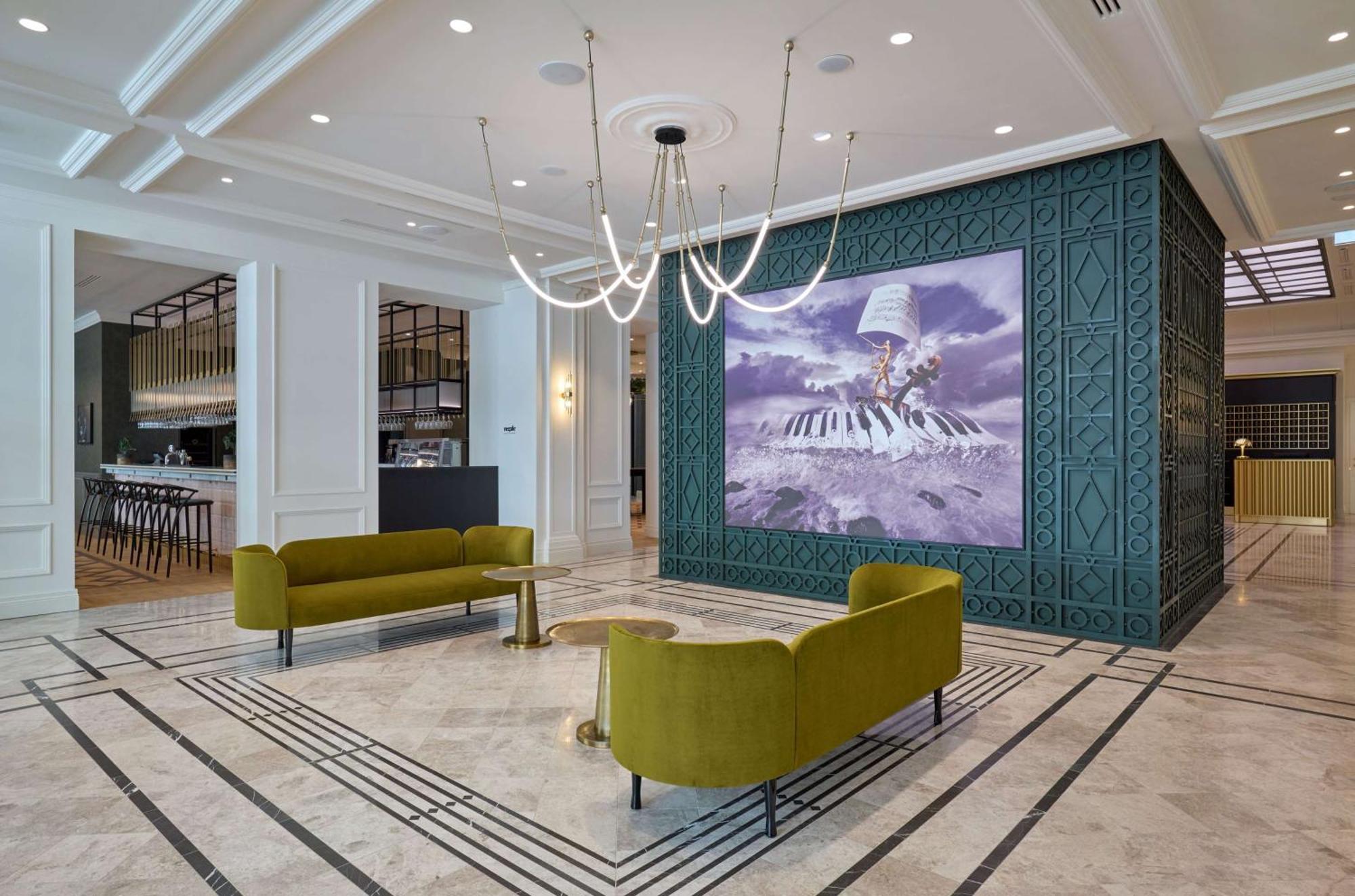 Hotel Saski Krakow Curio Collection By Hilton エクステリア 写真 The lobby of the hotel