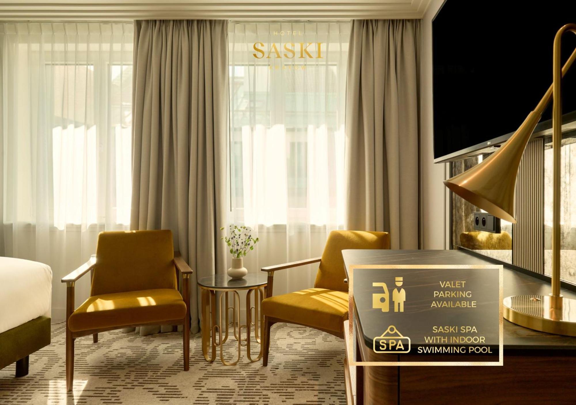 Hotel Saski Krakow Curio Collection By Hilton エクステリア 写真 A room at the hotel